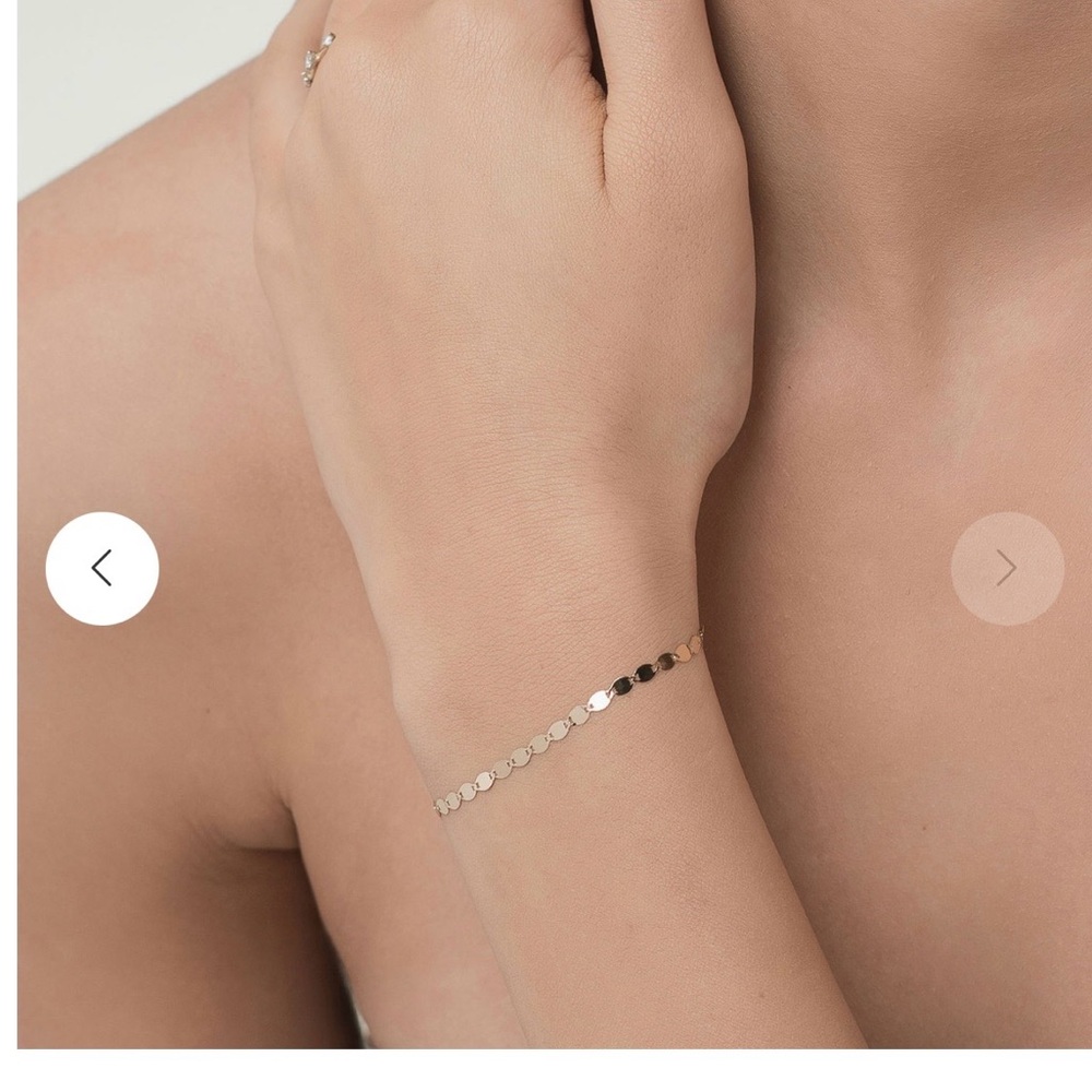 LANA Nude 14k White Gold Bracelet - Picture 5 of 5
